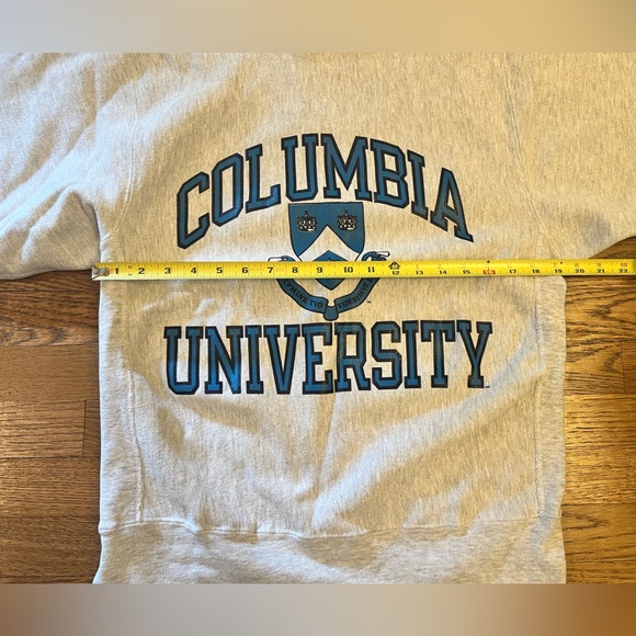 Vintage 80’s/90’s Columbia University Champion Reverse Weave Heavy Sweatshirt - Picture 4 of 8